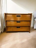 vintage houten schoenkast / klepkast, Huis en Inrichting, Ophalen, Gebruikt