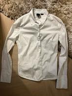 Witte blouse Custommade, Kleding | Dames, Wit, Ophalen of Verzenden, Zo goed als nieuw, Maat 38/40 (M)
