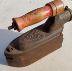 Gietijzeren strijkbout strijkijzer type 3, Antiek en Kunst, Ophalen of Verzenden