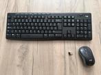 Logitech draadloos toetsenbord en muis, Computers en Software, Toetsenbord en muis-set, Logitech, Ophalen of Verzenden, Draadloos