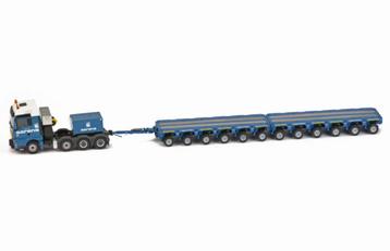 Sarens MAN TGX + K25 Module trailer & trafo WSI beschikbaar voor biedingen