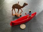 Timpo Kano met Indiaan + Kameel, Verzamelen, Poppetjes en Figuurtjes, Ophalen, Zo goed als nieuw