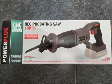 Powerplus accu reciprozaag 18v (NIEUW) geen Makita beschikbaar voor biedingen
