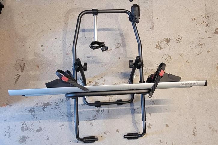 Menabo Stand Up, Auto diversen, Fietsendragers, Gebruikt, Achterklepdrager, 2 fietsen, Brede banden, Elektrische fiets, Ophalen