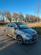 Fiat 500C 0.9 85pk Twinair Start & Stop Dualogic 2017 Grijs, Auto's, Cabriolet, Leder, 26 km/l, Particulier