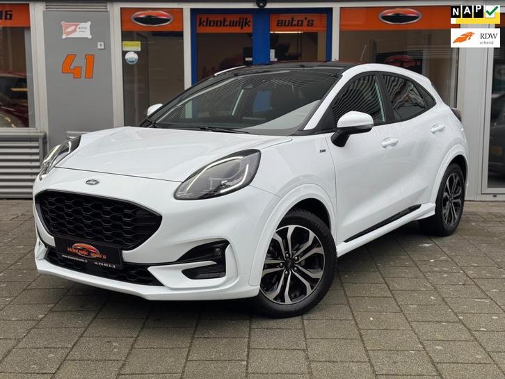 Ford Puma 1.0 EcoBoost Hybrid ST-Line X Virtual Dash Navi Cr, Auto's, Ford, Bedrijf, Te koop, Puma, ABS, Achteruitrijcamera, Airbags