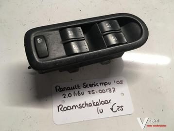 Renault Scenic 2.0 16v 2005 2500137   Raamschakelaars Linksv beschikbaar voor biedingen