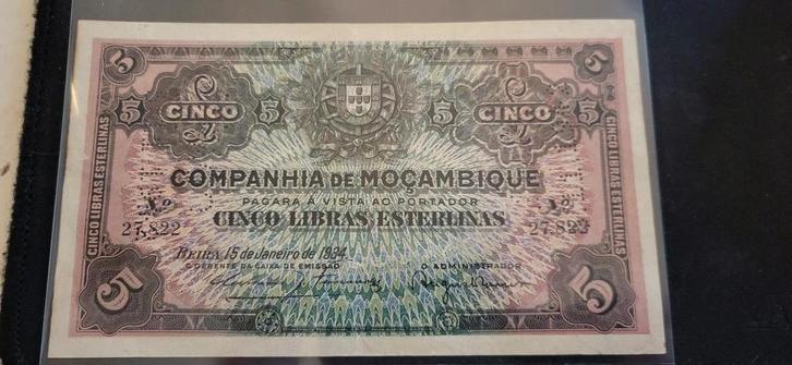 Oud bankbiljet uit Mozambique, Postzegels en Munten, Bankbiljetten | Europa | Niet-Eurobiljetten, Los biljet, Overige landen, Ophalen of Verzenden