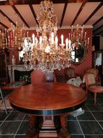 zwaar bronze LOUIS XV 135 cm kroonluchter kristal, Antiek en Kunst, Ophalen of Verzenden
