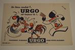 URGO  op vloeiblad.  Reclame, Ophalen of Verzenden, Reclamebord