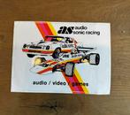 Vintage Audio Sonic Racing Sticker, Gebruikt, 1 speler, Racen en Vliegen, Ophalen of Verzenden