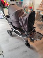 Dubbele kinderwagen, Kinderen en Baby's, Kinderwagens en Combinaties, Gebruikt, Duowagen, Combiwagen, Ophalen