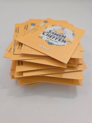 Jumbo samen lekker cheffen 42 dichten kaarten  beschikbaar voor biedingen