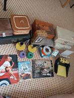 Vintage doosjes . Kandelaars . Kalenders. ETC, Verzamelen, Retro, Ophalen of Verzenden