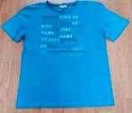 Goed blauw t-shirt van Esprit met tekst, maat xl, Blauw, Maat 56/58 (XL), Ophalen of Verzenden, Esprit