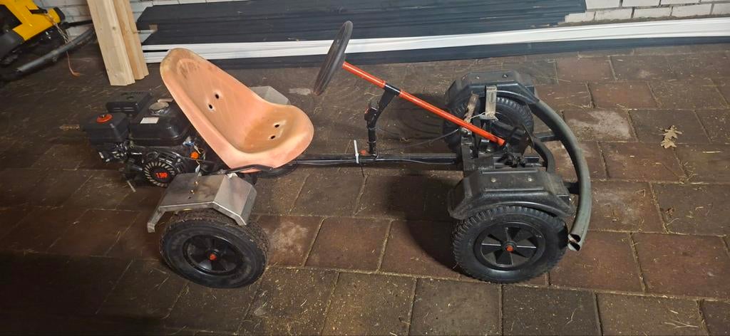 Skelter met motor 7.5 PK - Goed werkend!, Kinderen en Baby's, Speelgoed | Buiten | Skelters, Ophalen, Gebruikt, Overige merken