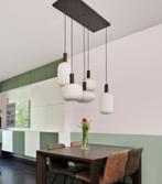 COCO Maison Hanglamp DAVID Zwart/Wit – Goede St, Ophalen, Glas, 75 cm of meer, Gebruikt