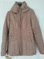 Beige gewatteerde jas met grote kraag - Maat L, Beige, Vila, Maat 42/44 (L), Ophalen of Verzenden