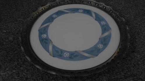 Art Nouveau Jugendstihl dienblad rond 1900 PRACHTSTAAT rond, Huis en Inrichting, Woonaccessoires | Dienbladen, Metaal, Rond, Ophalen of Verzenden