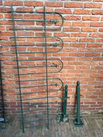 Sierhek ijzer groen, Tuin en Terras, Tuinhekken en Hekwerk, Ophalen, IJzer, Tuinhek