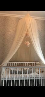 Mooie beige klamboe voor ledikantje, Ophalen, Zo goed als nieuw