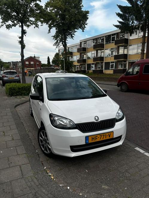 Skoda Citigo 1.0 T 44KW 2012 Wit, Auto's, Skoda, Particulier, Citigo, Benzine, A, Hatchback, Handgeschakeld, Geïmporteerd, Wit