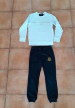 Sweater en broek, maat 134-140 € 25,00, Kinderen en Baby's, Kinderkleding | Maat 140, Meisje, Ophalen of Verzenden, Zo goed als nieuw