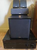Home cinema set 3.1 – Yamaha + Sony STR-DN1080, Gebruikt, 70 watt of meer, Ophalen of Verzenden, 3.1-systeem