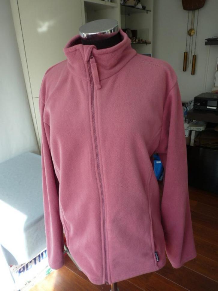 Mooi oud roze fleece vest, merk Joluvi mt XL, Kleding | Dames, Truien en Vesten, Zo goed als nieuw, Maat 46/48 (XL) of groter
