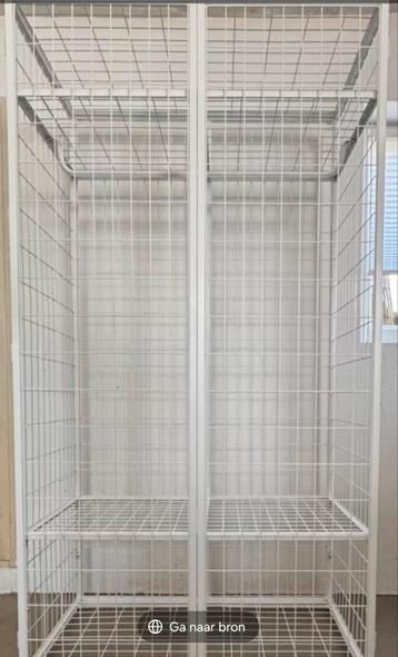 Ikea PS 2014 Witte Kledingkast  beschikbaar voor biedingen