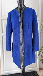 Kobaltblauwe dames mantel maat L, Blauw, Maat 42/44 (L), Ophalen of Verzenden, Steps
