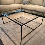 House of Dutchz Salontafel 700 Vierkant Glas, Ophalen, 50 tot 100 cm, Vierkant, Nieuw