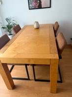 Mooie grote tafel., Huis en Inrichting, Tafels | Eettafels, Ophalen, Gebruikt, 50 tot 100 cm, Vijf personen of meer