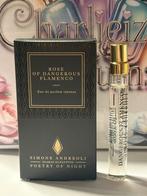 Simone Andreoli - rose of dangerous flamenco 7,5ml, Sieraden, Tassen en Uiterlijk, Uiterlijk | Parfum, Ophalen of Verzenden, Nieuw