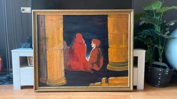 Schilderij 110x90 + lijst t.e.a.b. beschikbaar voor biedingen