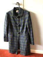 winterjas Schotse ruit, Kleding | Dames, Ophalen, Zo goed als nieuw, Maat 42/44 (L), Zwart