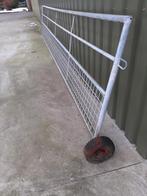 Weide poort schapen gegalvaniseerd.
