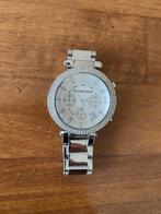 Michael Kors zilverkleurig polshorloge MK5353 met strass, Overige merken, Staal, Staal, Polshorloge