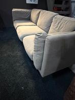 GRATIS! Leuke 3-zits bank met afritsbare kussens, Ophalen, Gebruikt, Driepersoons, 75 tot 100 cm