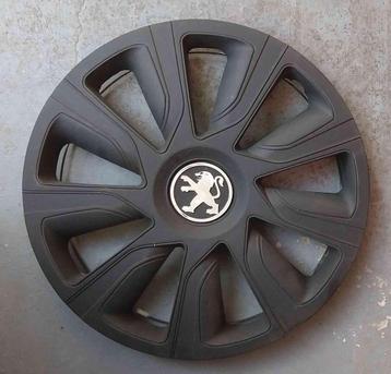 4 verschillende wieldoppen 15 inch (peugeot en universeel) beschikbaar voor biedingen