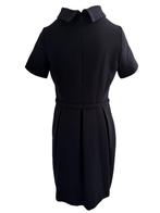 LaDress jurk L, Zwart, Ophalen of Verzenden, Zo goed als nieuw, Knielengte