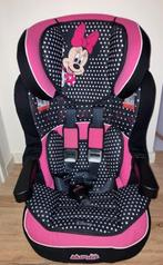 Leuke Minnie Mouse autostoel 9 - 18kg, 9 t/m 18 kg, Verstelbare rugleuning, Ophalen, Overige merken
