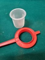 Theezeef vintage engels  kunststof, Ophalen of Verzenden