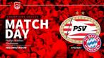 Ticket PSV-Bayern München  ERETRIBUNE VAK Z, Tickets en Kaartjes, Sport | Voetbal, Losse kaart, Eén persoon, Januari, Europa of Champions League