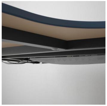 Hoekbureau (links) ikea bekant zwart - afbeelding 5