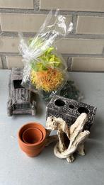 aquarium accessories, Dieren en Toebehoren, Ophalen, Gebruikt, Leeg aquarium