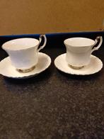 ROYAL ALBERT CHANTILLY dames en heren kop en schotel, Antiek en Kunst, Ophalen of Verzenden