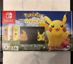 Nintendo Switch Lets Go Pikachu inc Opbergtas & SD Kaart, Met 2 controllers, Nieuw, Ophalen of Verzenden, Switch Original
