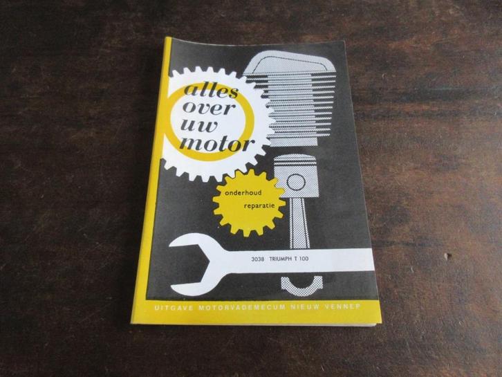 Triumph T100 werkplaatshandboek manual, Motoren, Handleidingen en Instructieboekjes, Triumph, Ophalen of Verzenden