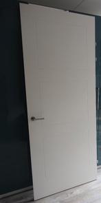 Opdekdeur (231,9 x 95,4), Gebruikt, 215 cm of meer, Binnendeur, Hout